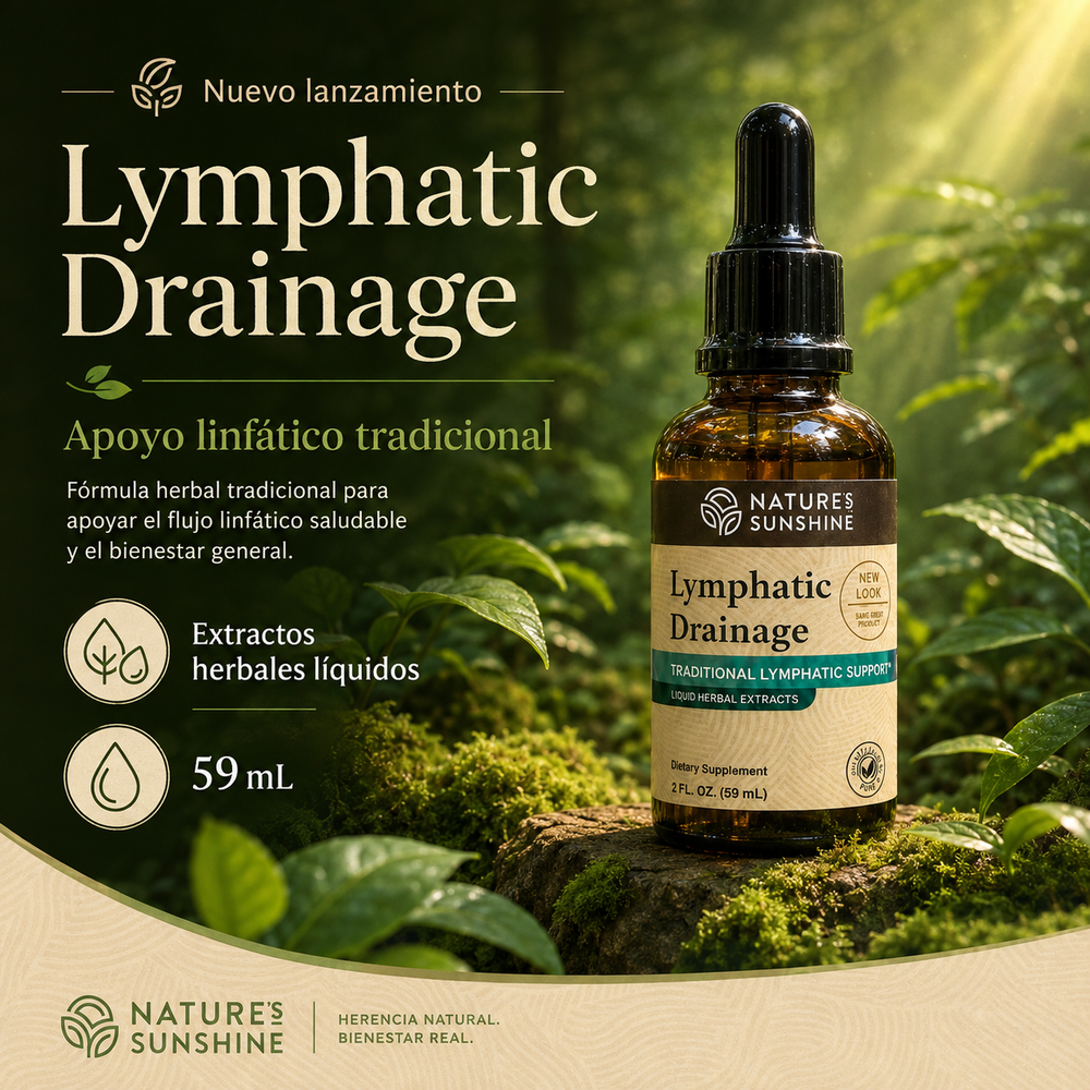 Lymphatic Drainage, gotas para drenaje linfático